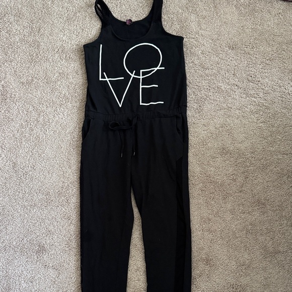 Material Girl Pants - Material Girl Black Activewear Romper